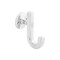 Hickory Hardware Hook 1-1/8 Inch Center to Center, 5PK H077888CH-5B - alternate 1